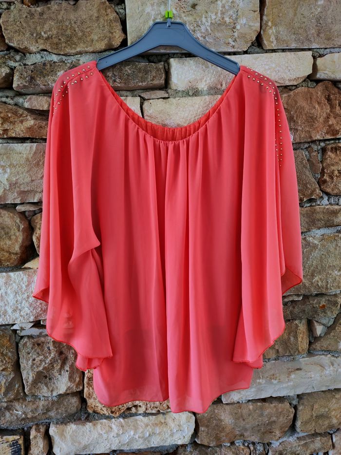 Haut Tunique Corail