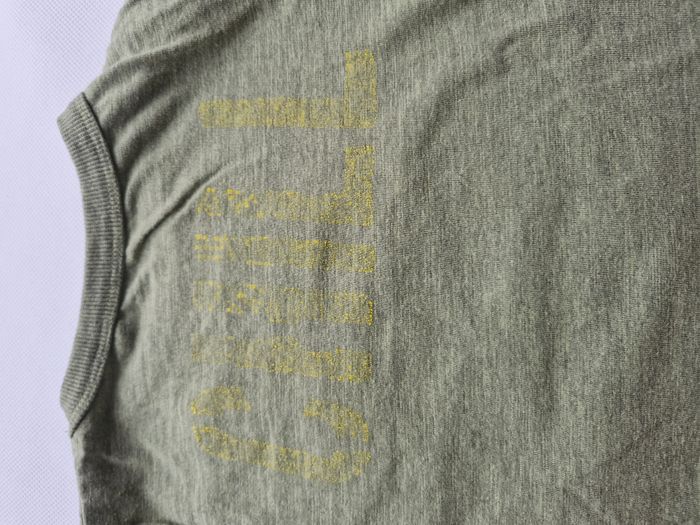 T-shirt manches courtes effet usé 1 an ½ - 2 ans Next Vert kaki chiné Crocodile hey mr c' just chill - photo numéro 8