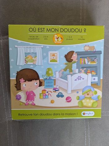 Jeu de coopération Oxybul " Où est mon Doudou"