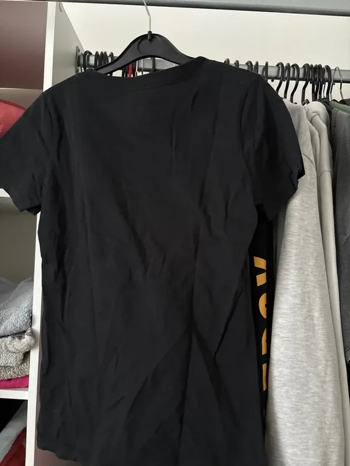 Tee-shirts Nike noir col V - photo numéro 2