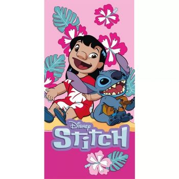 Serviette plage Lilo et Stitch, Disney, 70x140, neuf 
