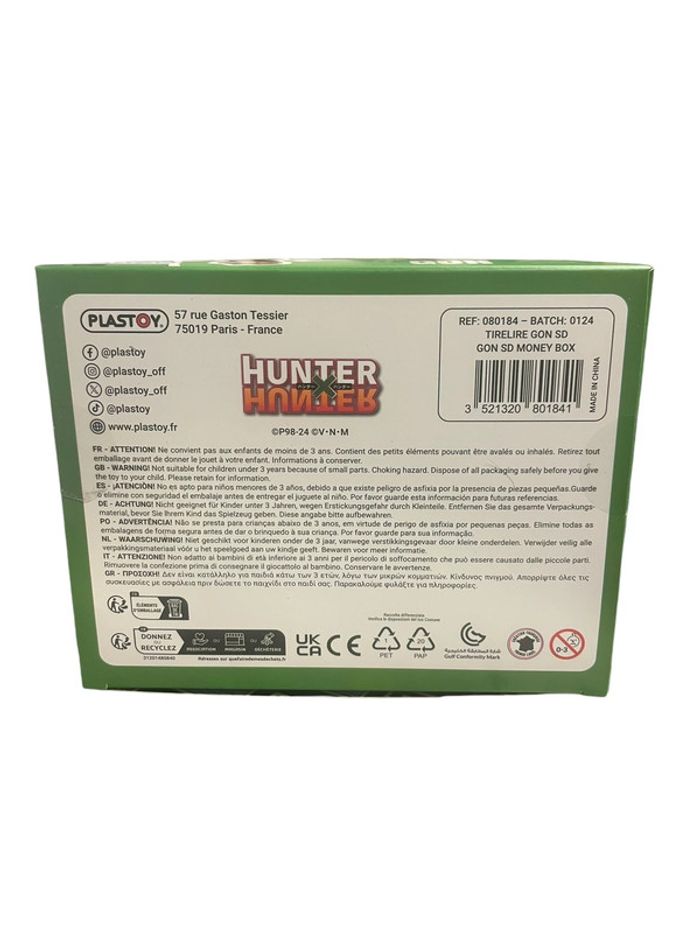 Figurine tirelire Hunter X Hunter Gon Sd figure 06 Plastoy neuf - photo numéro 5