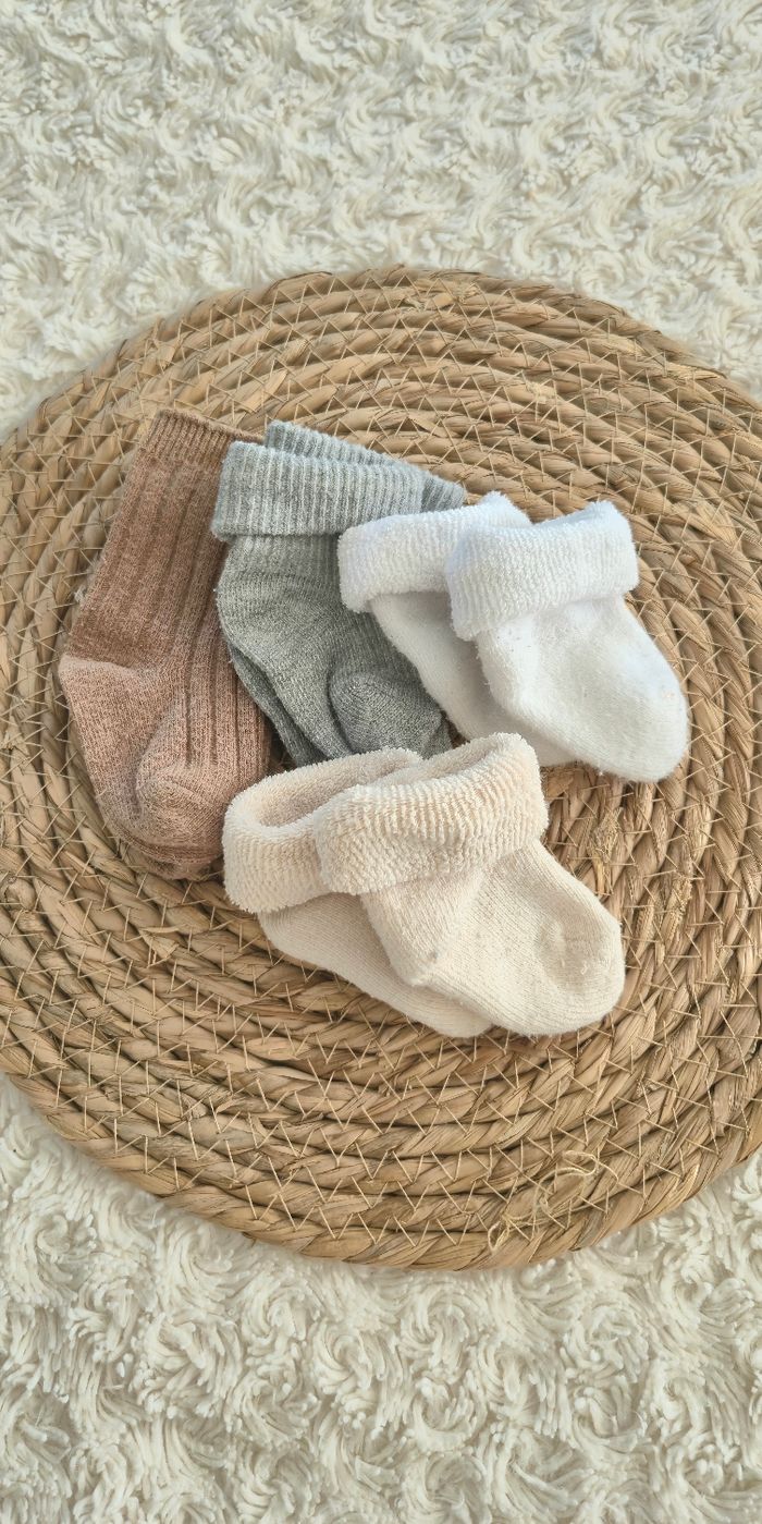 4 paires de chaussettes bébé