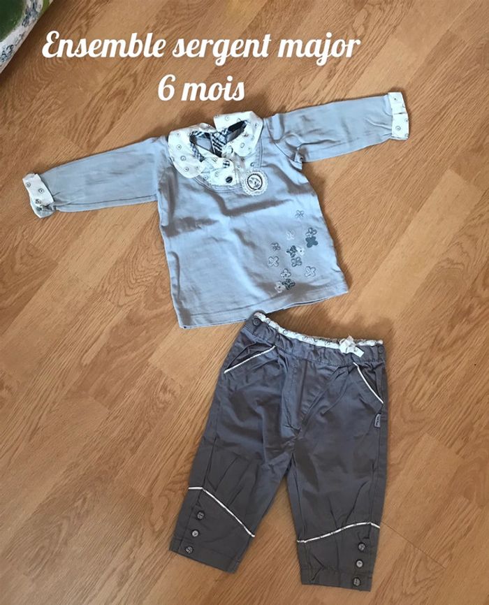 Ensemble sergent major 6 mois