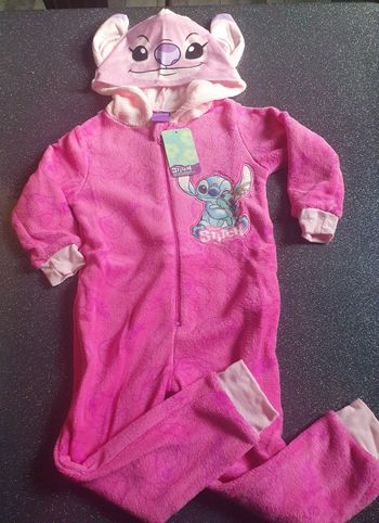 Grenouillère  stitch 4 ans