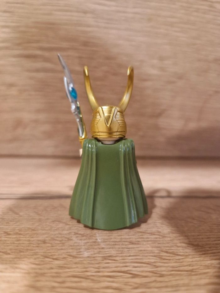 Figurine type lego Loki Thor Marvel - photo numéro 3