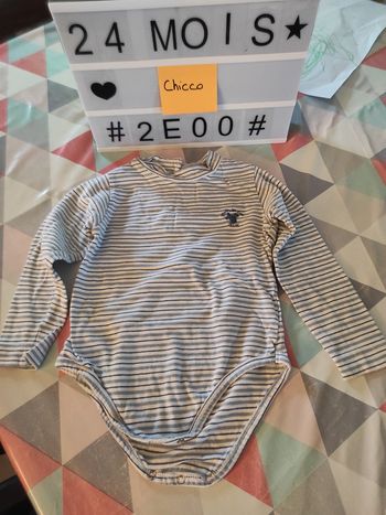 Body manches longues 2 ans