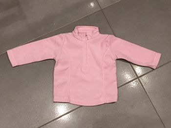 Polaire rose In Extenso Taille 6 mois