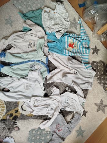 Lot vêtements naissance