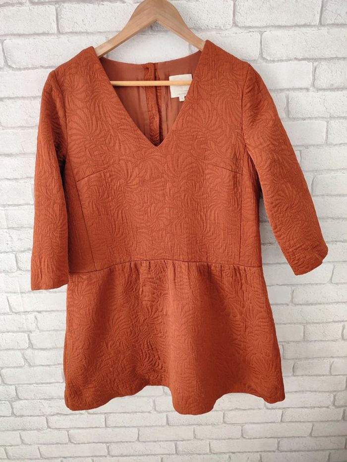 Robe Sezane Gilly jacquard 40 sold out - photo numéro 2