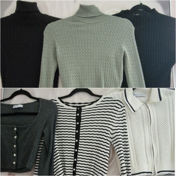 7 pulls/gilets