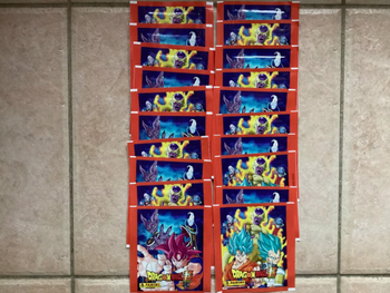 Panini - Dragon Ball Super - Lot de 20 Pochettes Neuves