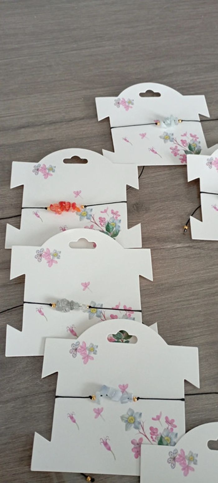 Bracelet réglable petite pierre - photo numéro 2