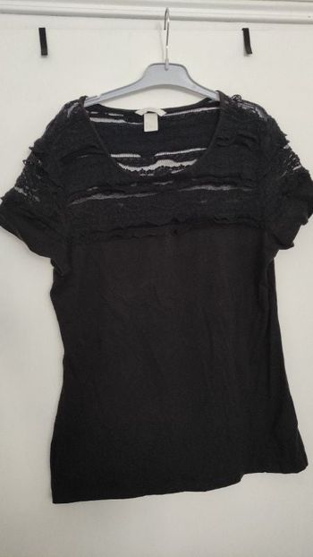 Haut tee-shirt manches courtes femme L