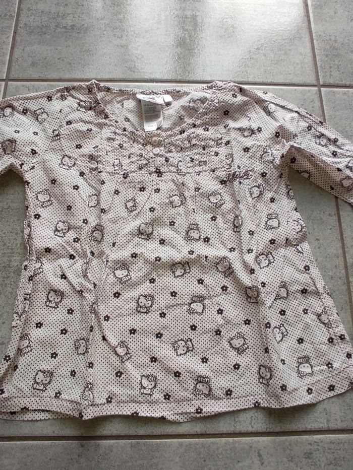 Lot de 2 blouses à manches longues 8 ans - photo numéro 5