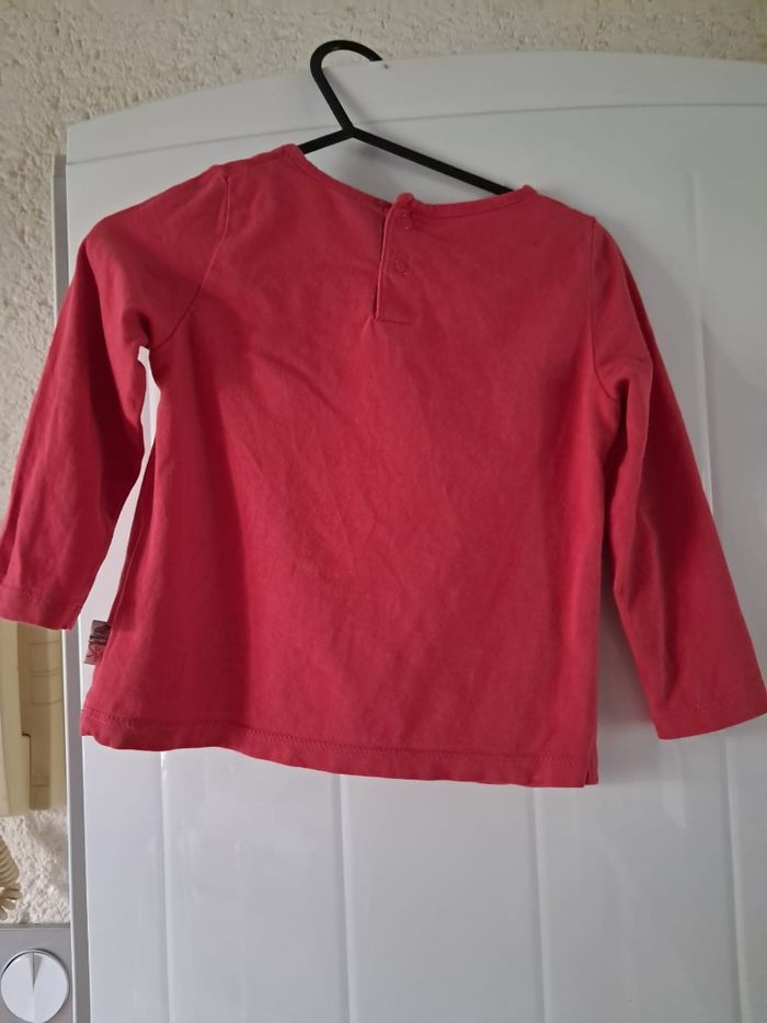 Tee-shirt manches longues 24 mois 86 cm Sergent-major - photo numéro 3