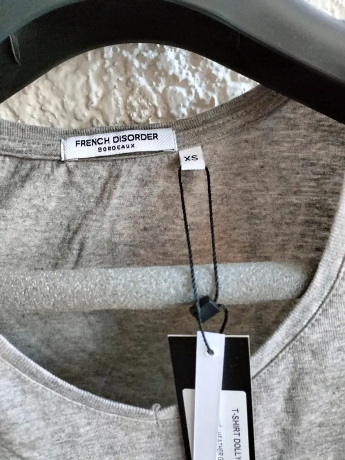 T-shirt French disorder gris XS - photo numéro 4