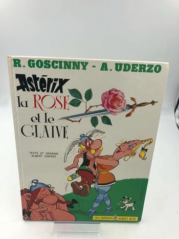 Bande dessinée Asterix la rose et le glaive 1991