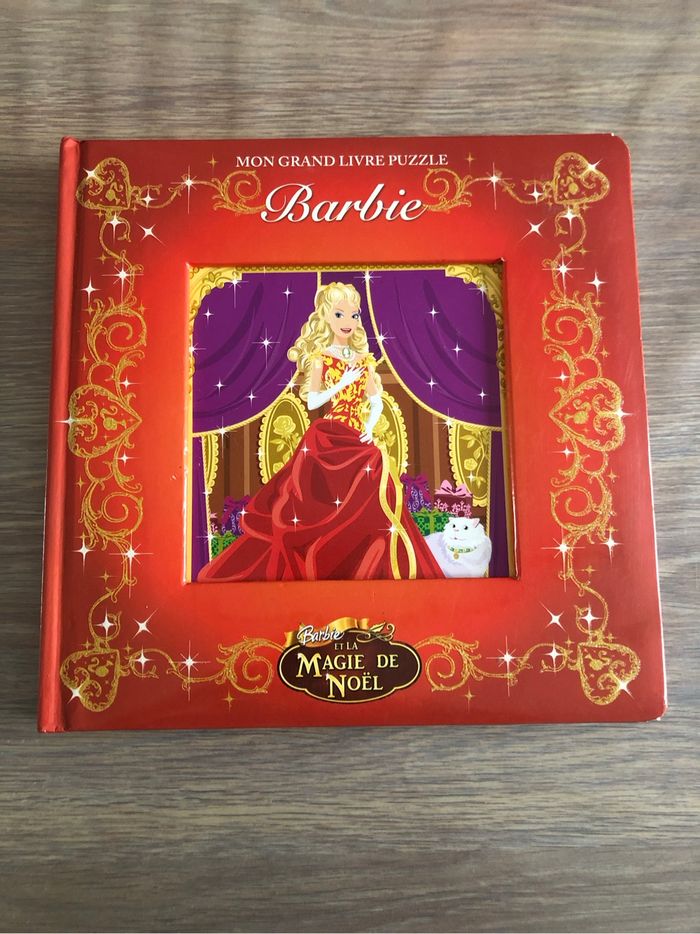 Mon grand livre puzzle Barbie