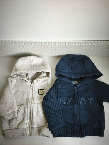 Lot de 2 sweats 3 mois
