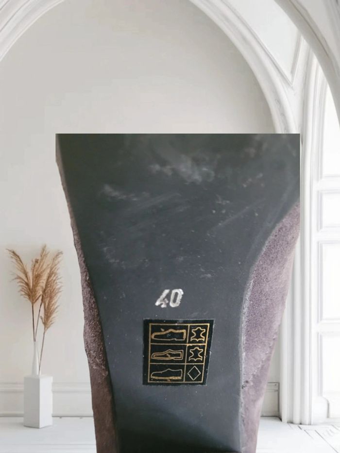 Bottes à talons en daim 👢 - photo numéro 6