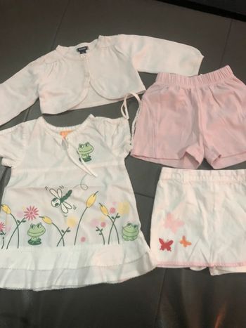 Lot de vêtements fille été 6 mois