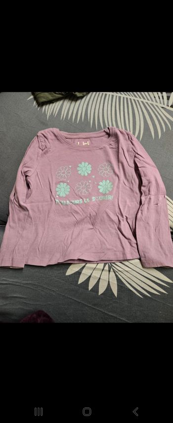 Tee-shirt fille 4 ans