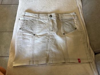 Mini jupe en jean taille 38