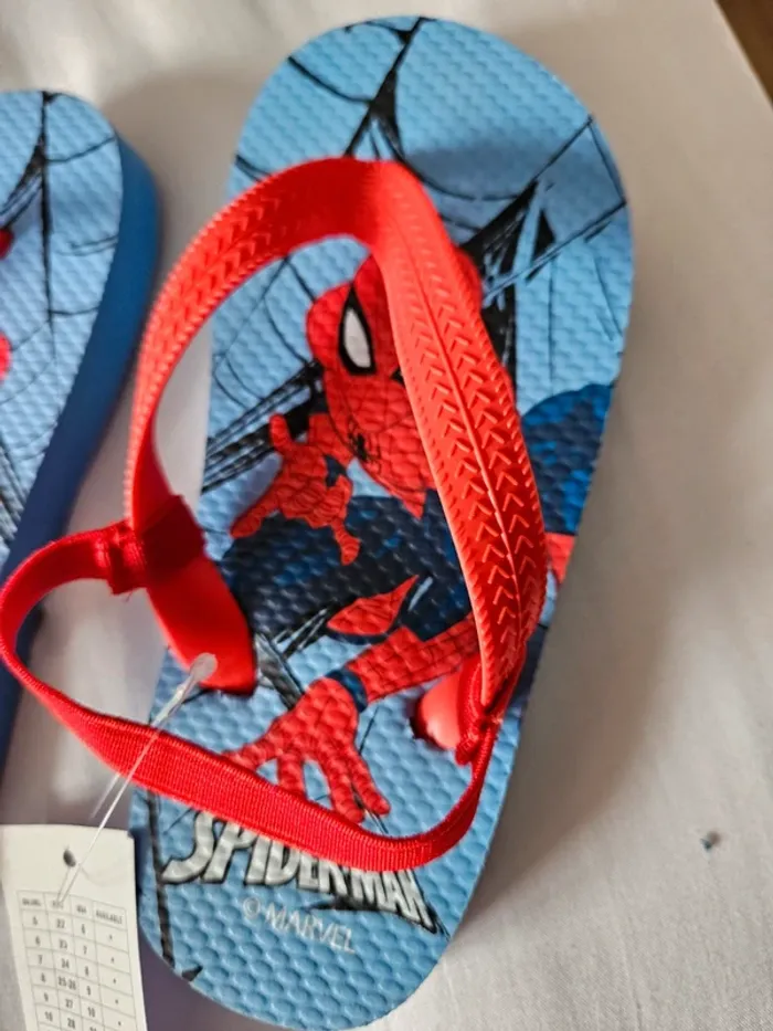 Tongs spiderman - photo numéro 2