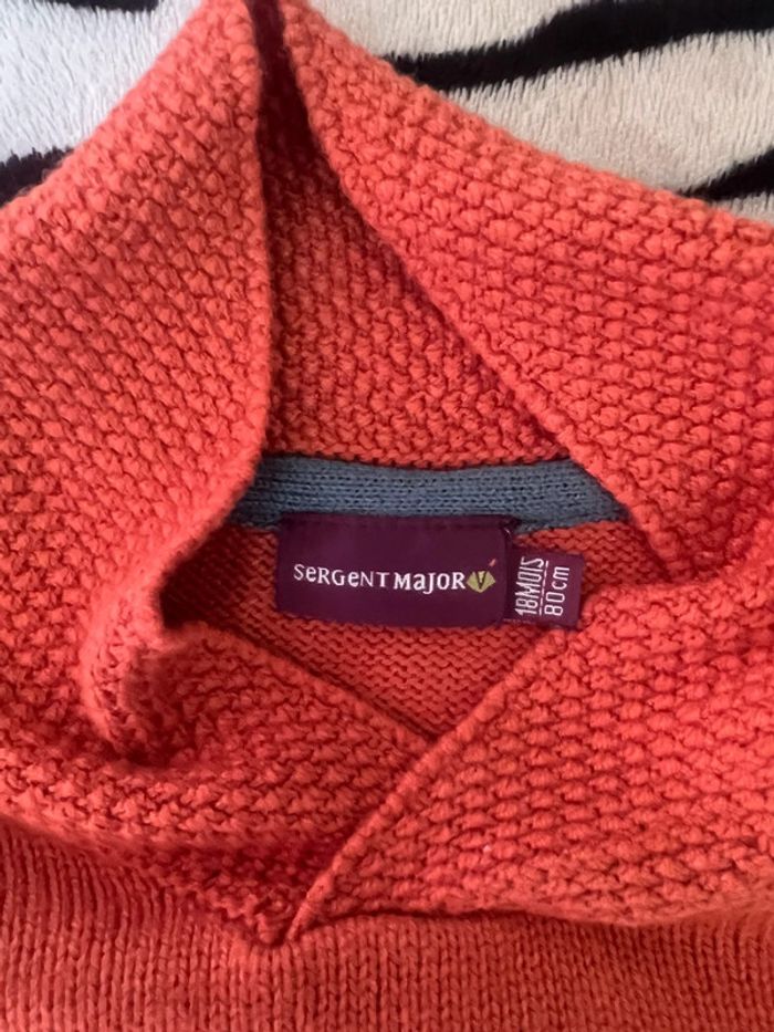 Pull sergent major 18 mois 80cm - photo numéro 3