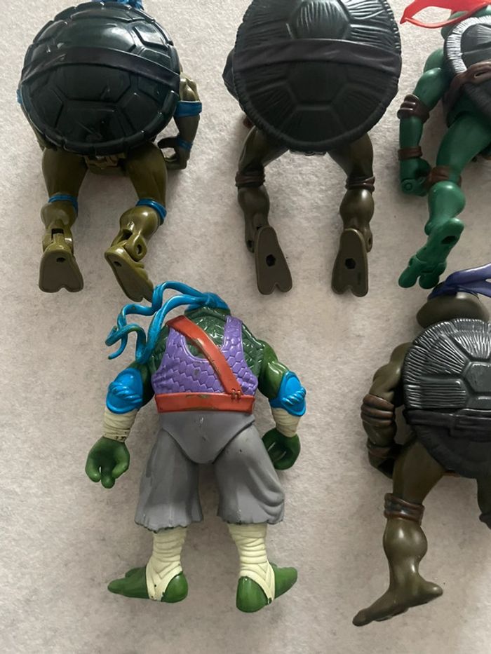 Lot 5 Figurines Tortues Ninja - photo numéro 8