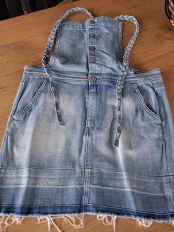Robe salopette en jean's