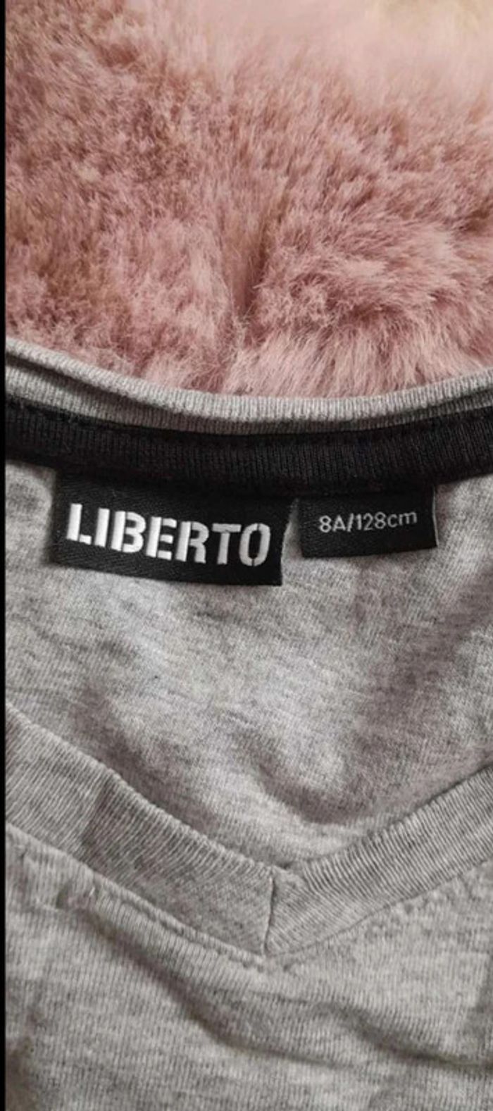 T-shirt  pijama Liberto 8  ans - photo numéro 2