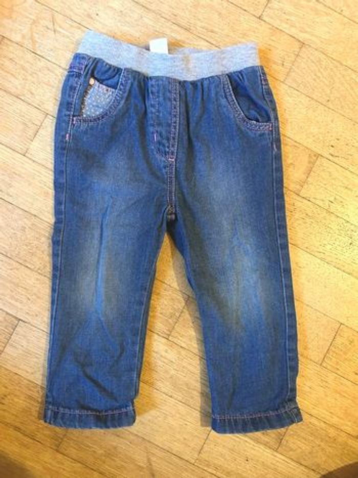 🌸 Lot de 6 Pantalons / Leggings - Fille - 12 mois - photo numéro 3