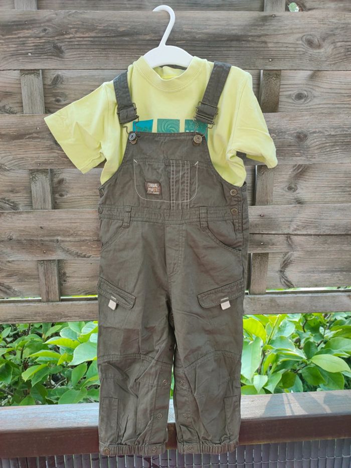 Lot de salopettes bébé garçon 24 mois - photo numéro 3