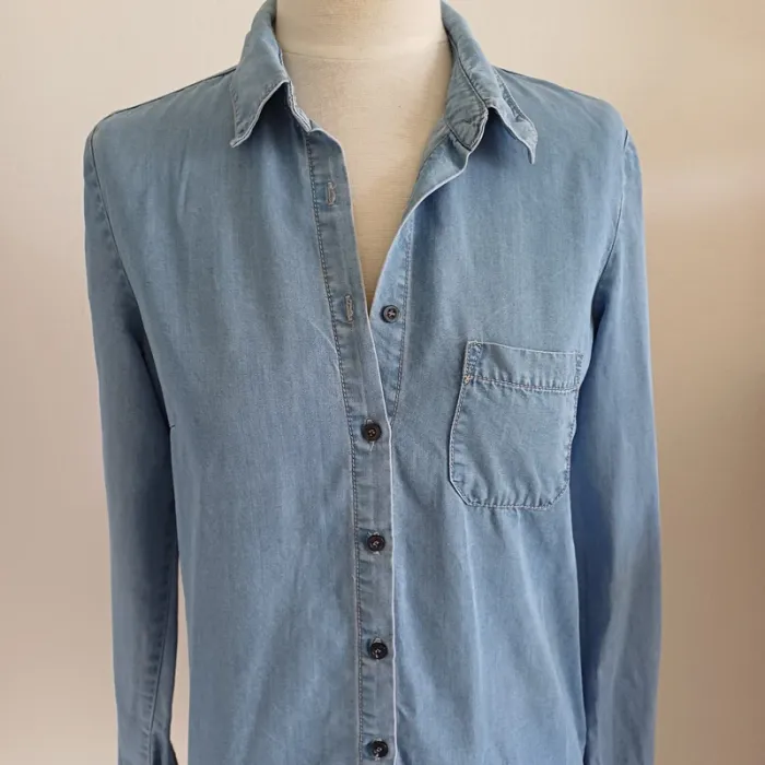 Chemise jean taille 38 Gémo - photo numéro 3