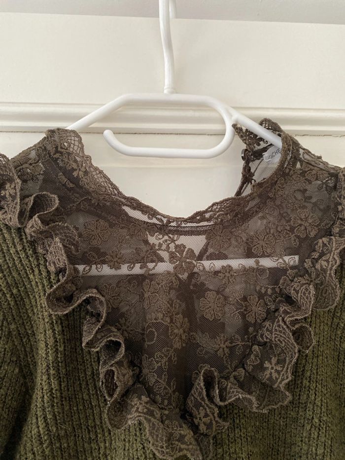 Pull kaki cache cache - photo numéro 2