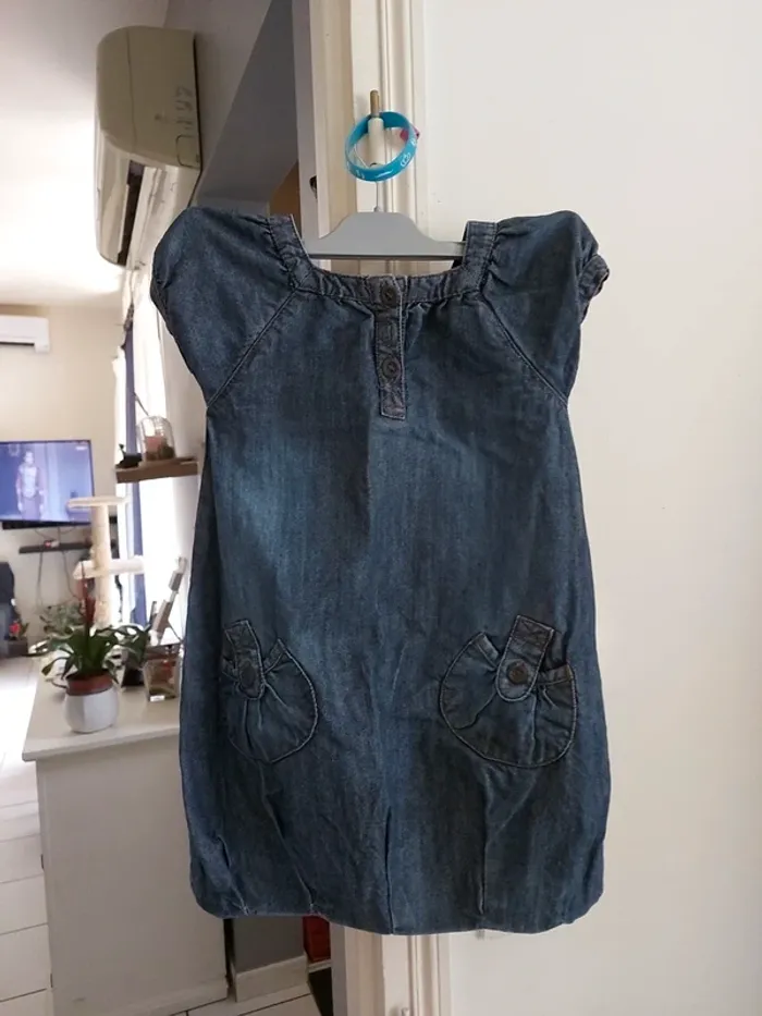 Robe en jeans