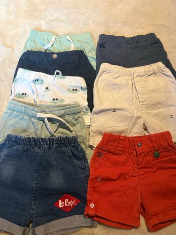 Lot de 8 shorts 