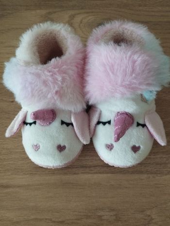 Chaussons licorne