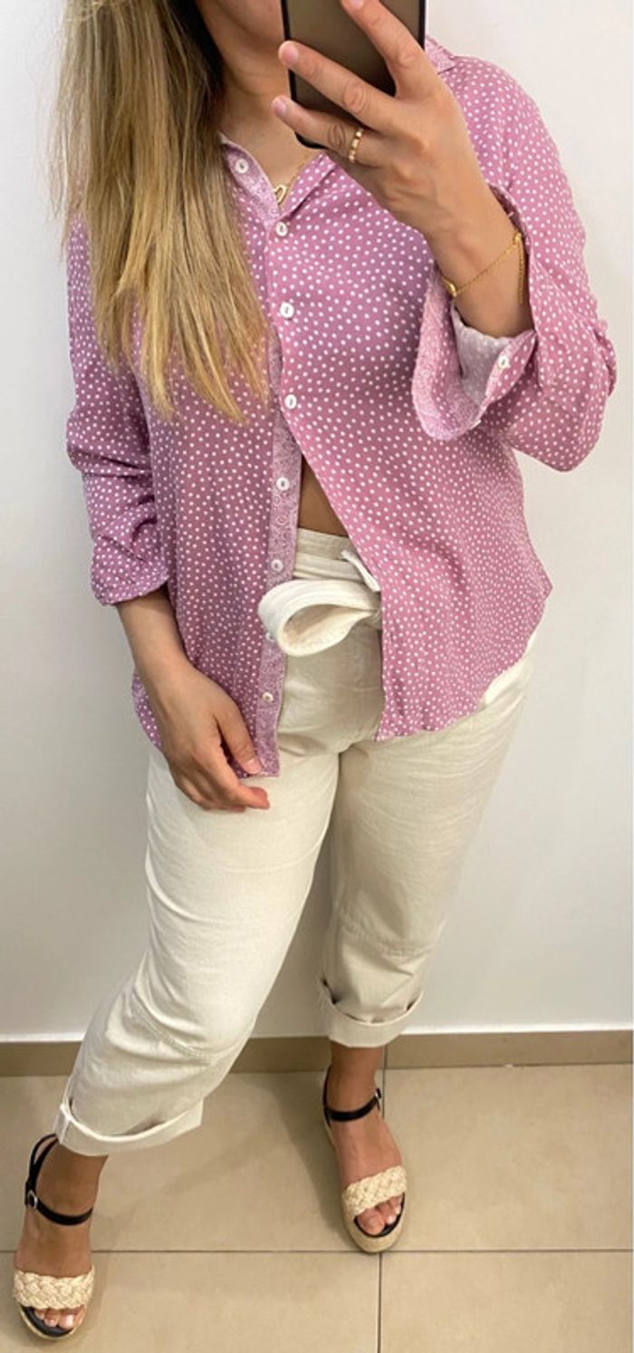 Chemise a pois - photo numéro 6