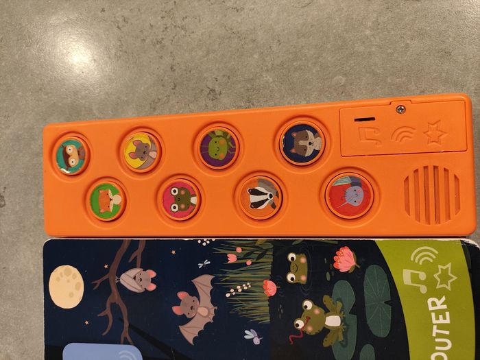 Livre musical bébé – Auzou Éveil – Animaux de la nuit - photo numéro 2