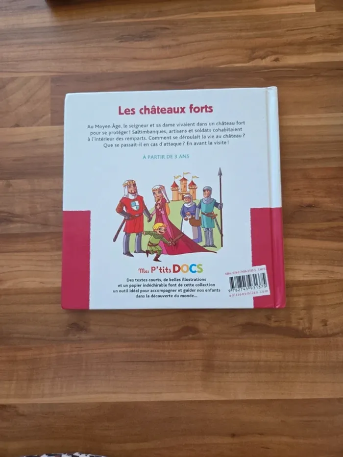 Livre Mes p'tit docs les chevaliers - photo numéro 2