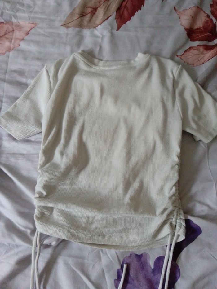 Top blanc Zara 36 - photo numéro 3