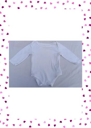 Body manches longues 6 mois In Extenso