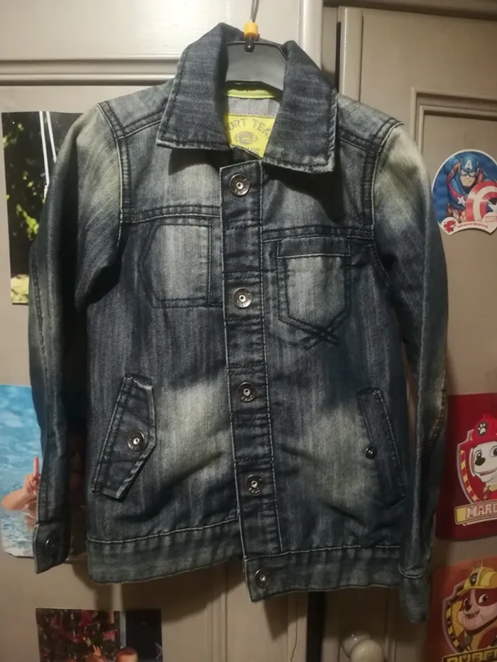 Veste en jean garçon