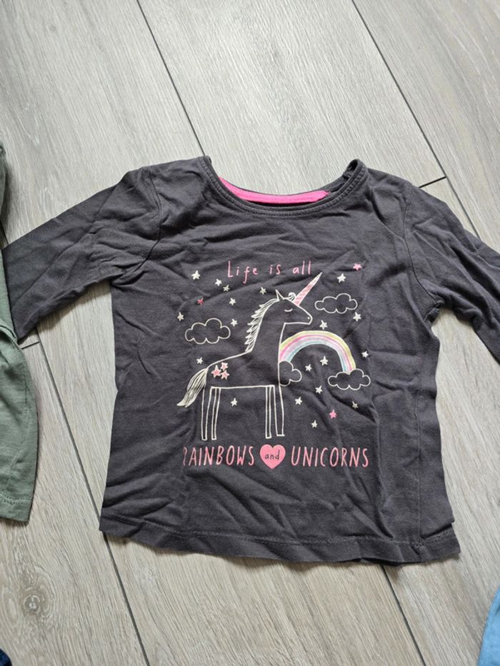 Lot tshirts manches longues 3ans - photo numéro 6
