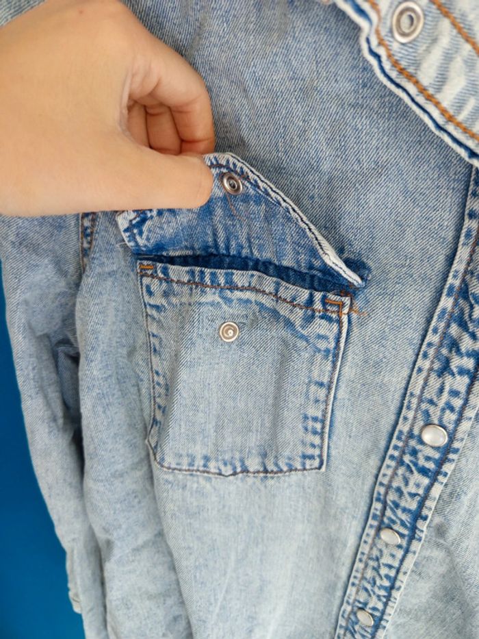 Chemise en jean H&M - photo numéro 3
