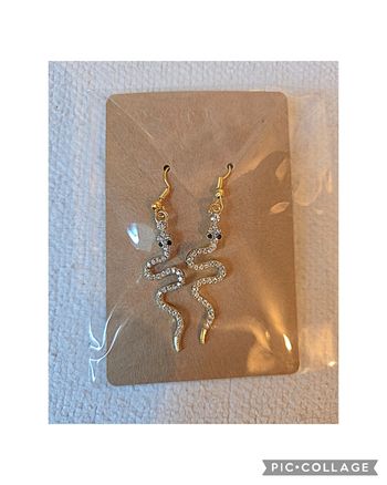 Boucles d'oreilles en alliage de zinc