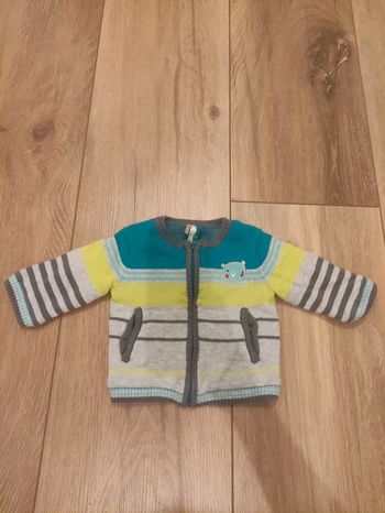 Gilet 3 mois garçon